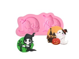 Molde silicona 2 figuras HALLOWEEN